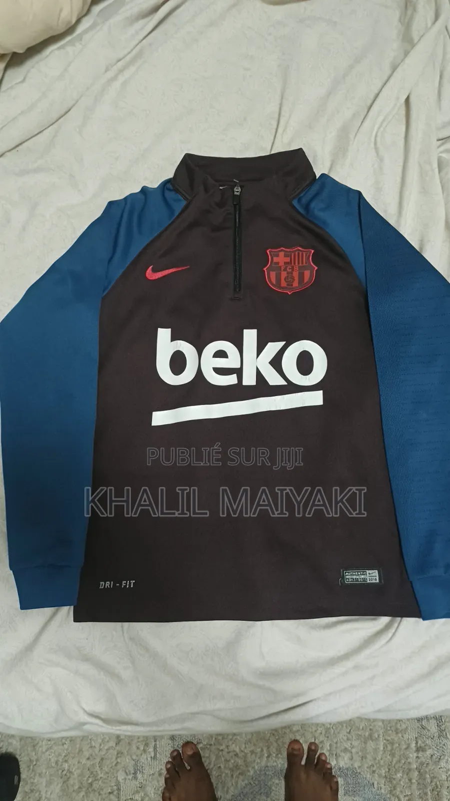 Barcelona 2019 2020 Training Football Top Nike Dry Strike Shirt
