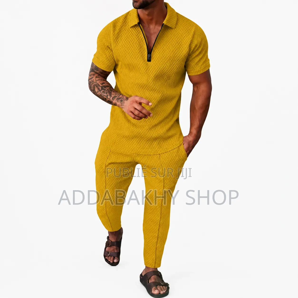 Ensemble Pantalon Polo Homme