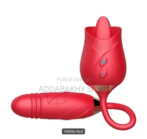 Vibromasseur 2 en 1, Silicone, Stimulation Vaginale, Clitoridienne