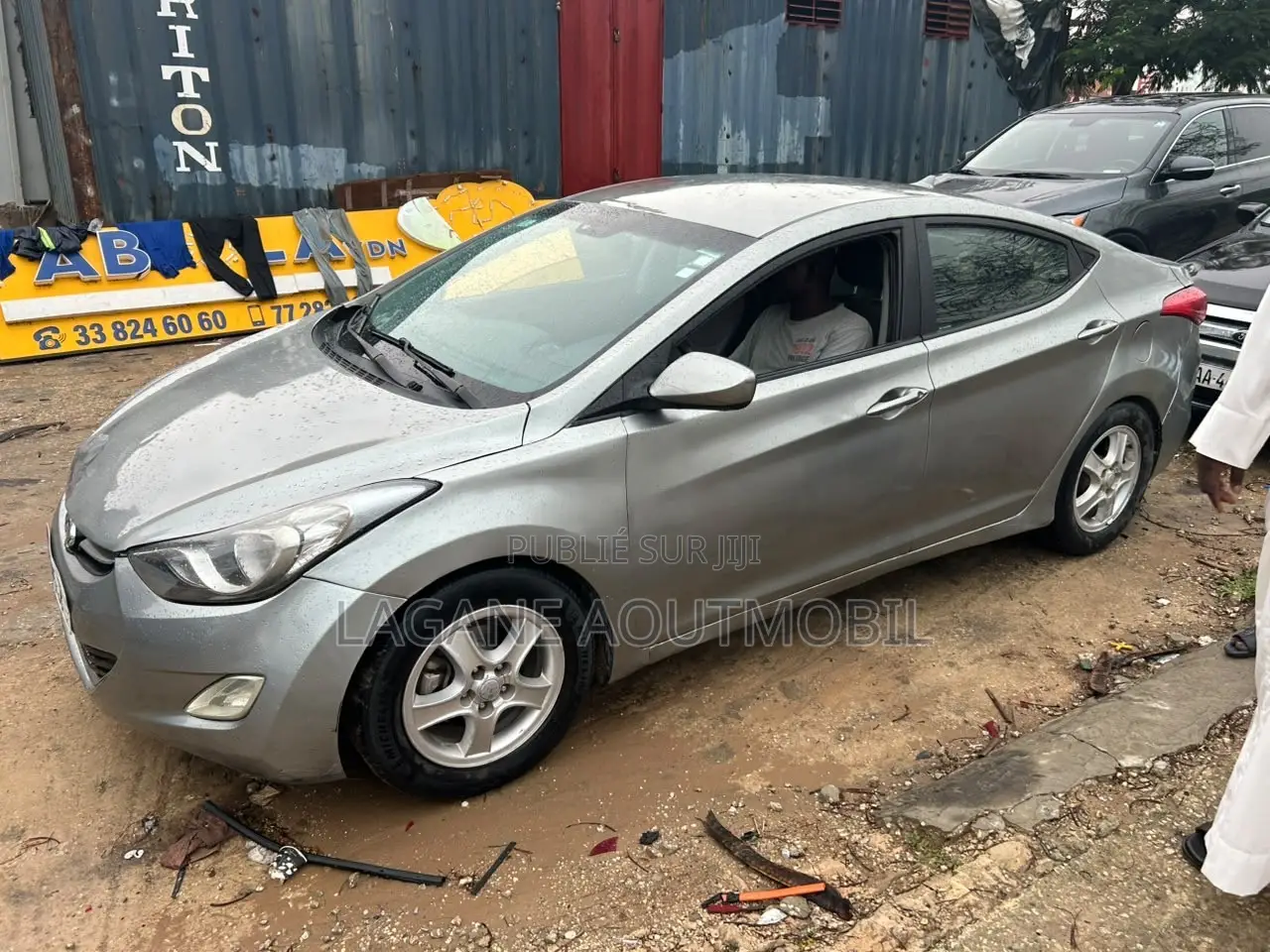 Hyundai Elantra GLS Sedan FWD (1.8L 4cyl 6M) 2013 Gris