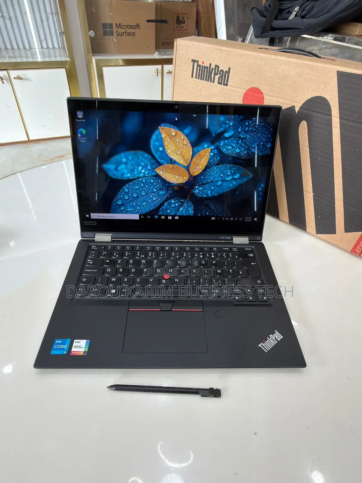 Nouveau Lenovo ThinkPad L13 Yoga 16GB Intel Core i5 SSD 512GB