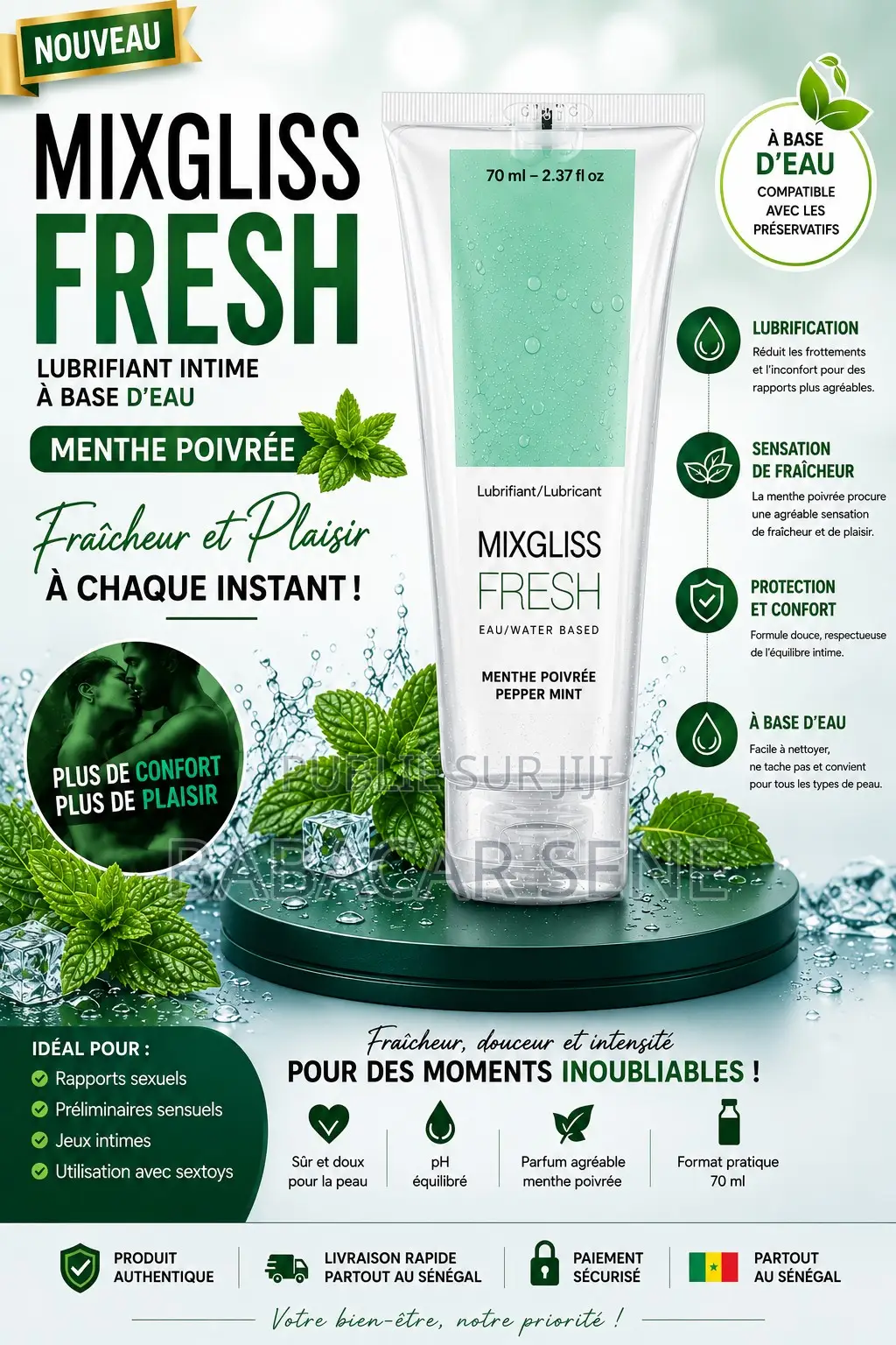 Lubrifiant Mixgliss Fresh