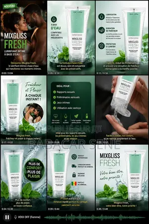 Lubrifiant Mixgliss Fresh
