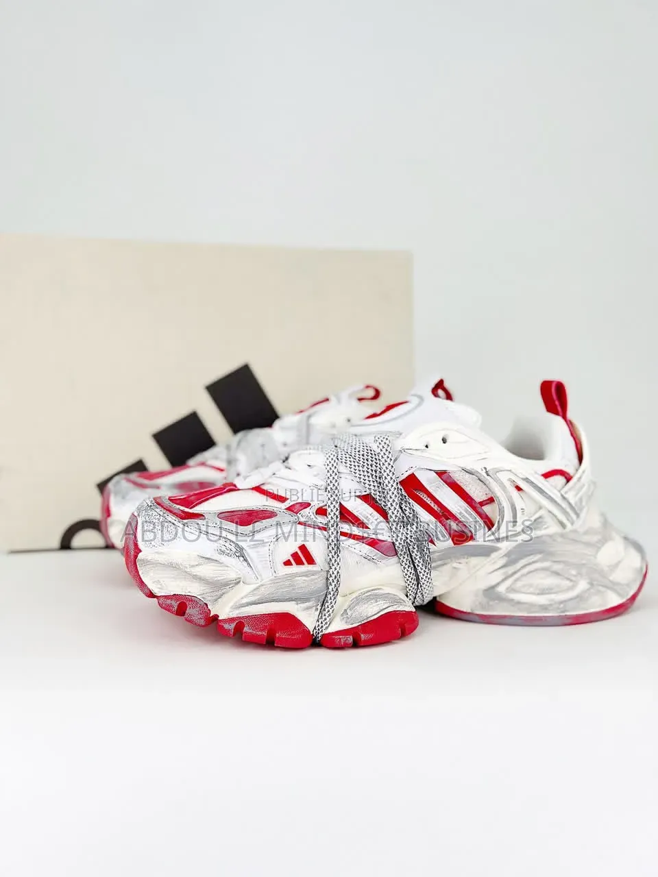Adidas Adistar Rouge-Blanc Disponible