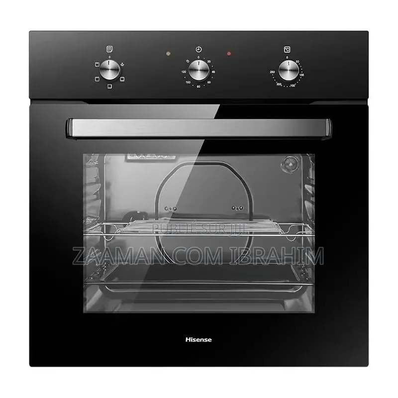 Nom Produit Four Encastrable Hisense 60x60 Electrique Noir He0601bk