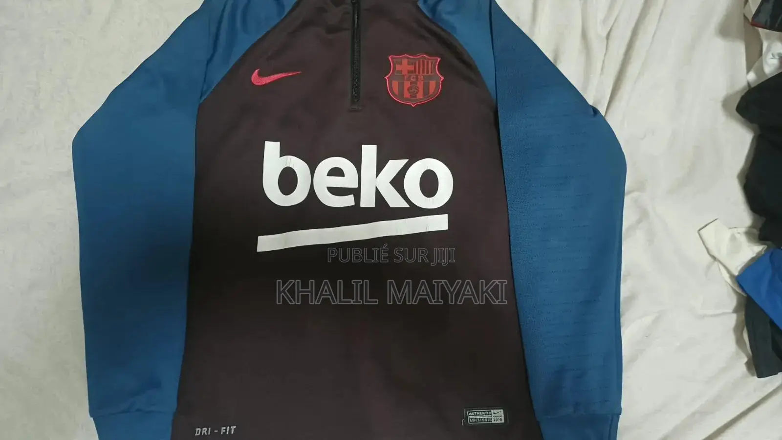 Barcelona 2019 2020 Training Football Top Nike Dry Strike Shirt