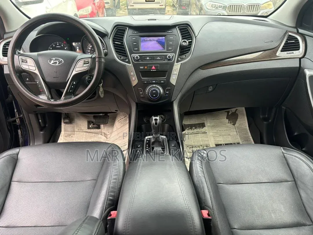 Hyundai Santa Fe 2017 Bleu