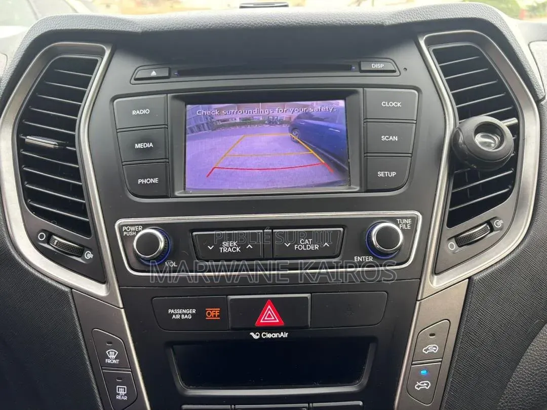 Hyundai Santa Fe 2017 Bleu