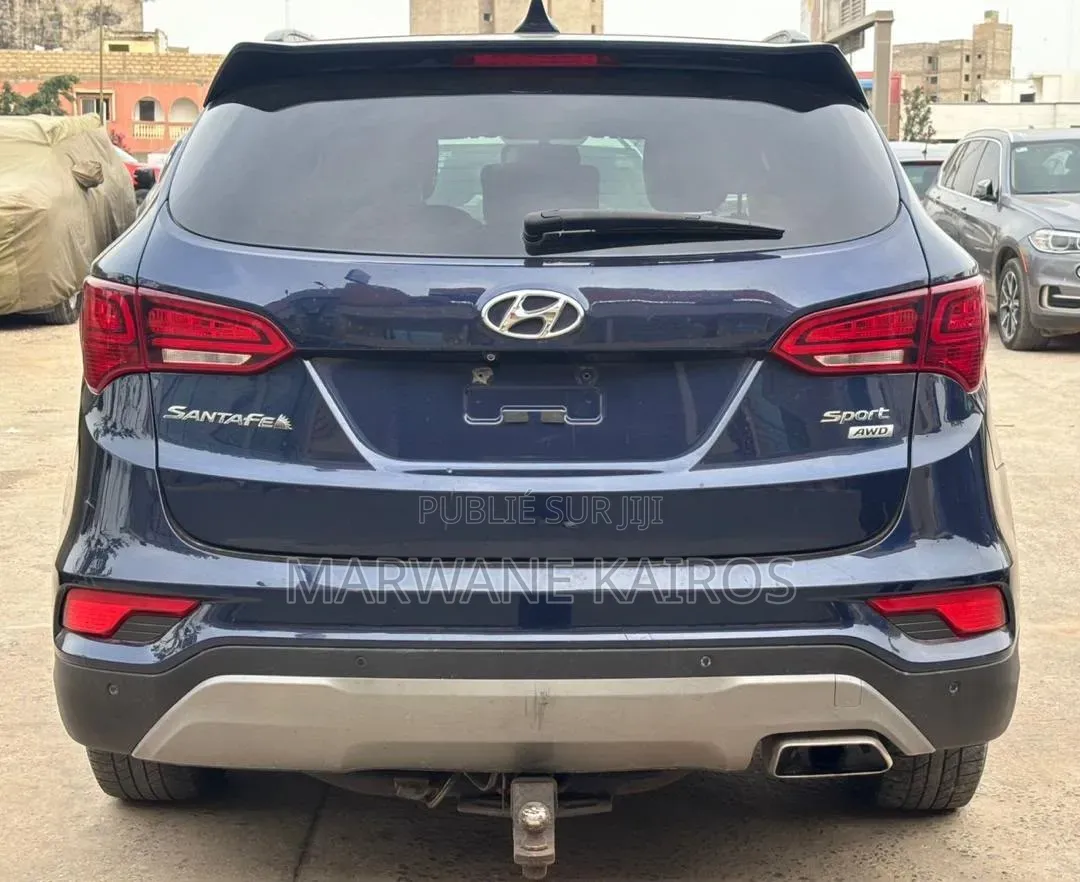 Hyundai Santa Fe 2017 Bleu