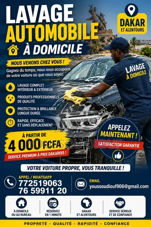 Lavage Automobile À Domicile