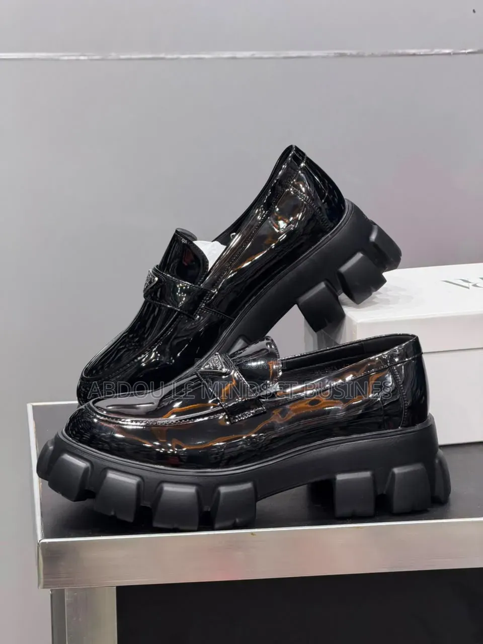 Chaussures De Ville Parda Full Black Disponible