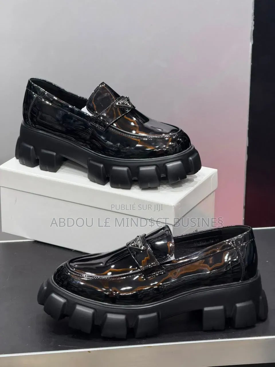 Chaussures De Ville Parda Full Black Disponible