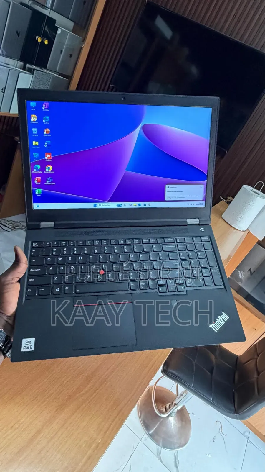 Ordinateur portable Lenovo ThinkPad P15s 32GB Intel Core i7 SSD 512GB
