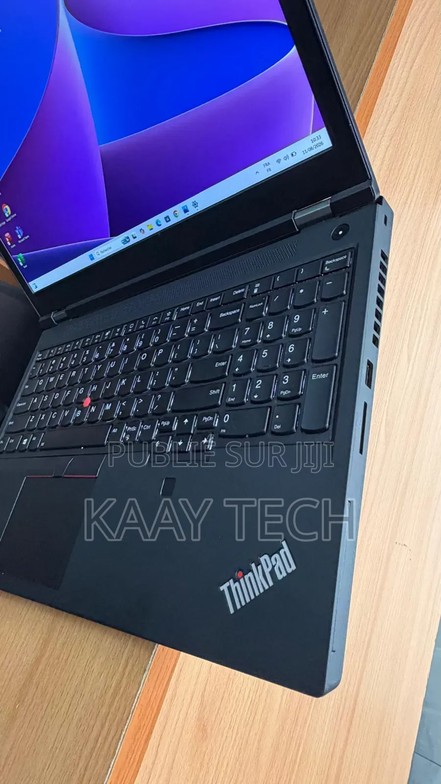 Ordinateur portable Lenovo ThinkPad P15s 32GB Intel Core i7 SSD 512GB