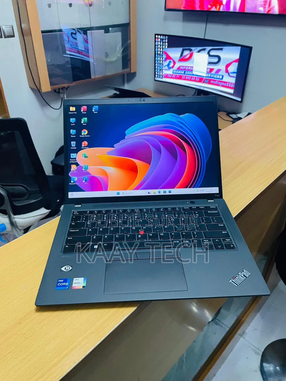 Ordinateur portable Lenovo ThinkPad T14 16GB Intel Core i5 SSD 512GB