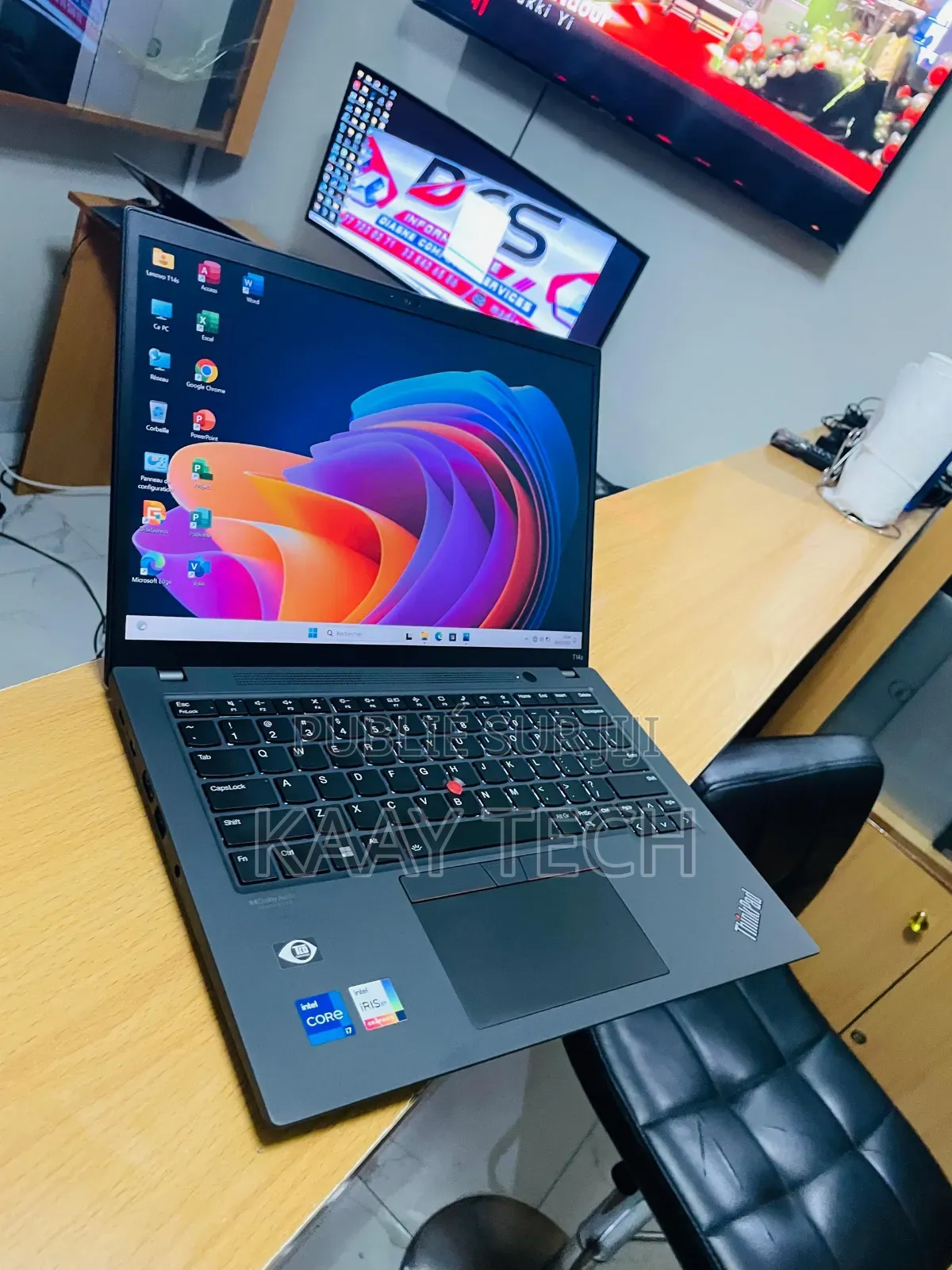 Ordinateur portable Lenovo ThinkPad T14 16GB Intel Core i5 SSD 512GB