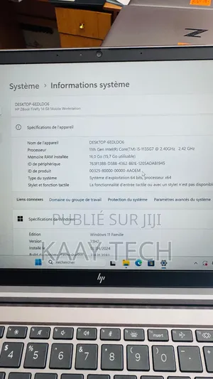 Nouveau HP ZBook Firefly G8 16GB Intel Core i5 SSD 256GB