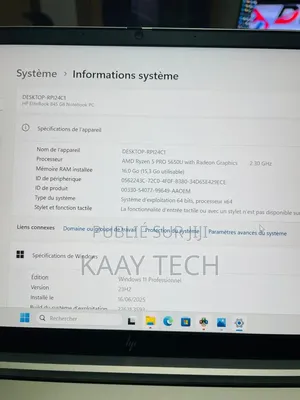 Nouveau HP EliteBook 845 G8 16GB AMD Ryzen SSD 256GB