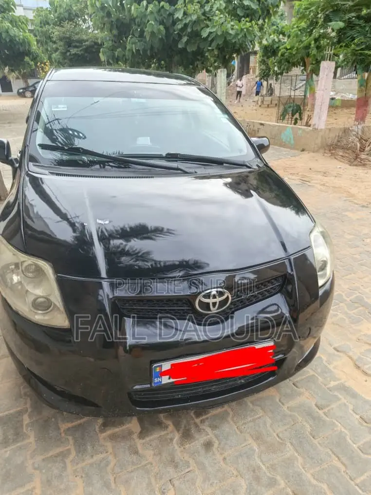 Toyota Auris 2007 Noir