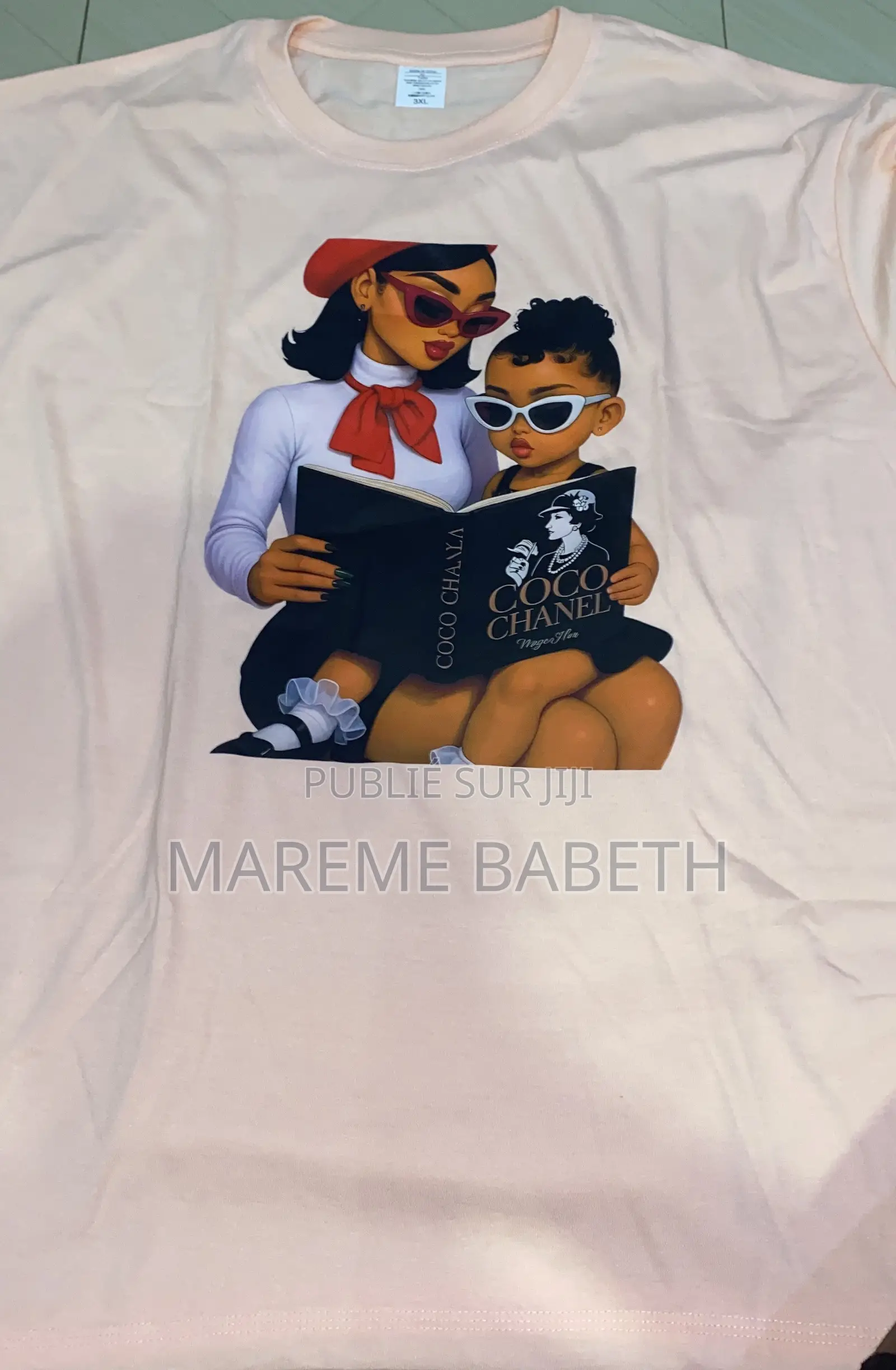 T-Shirt Imprimé 100% Coton
