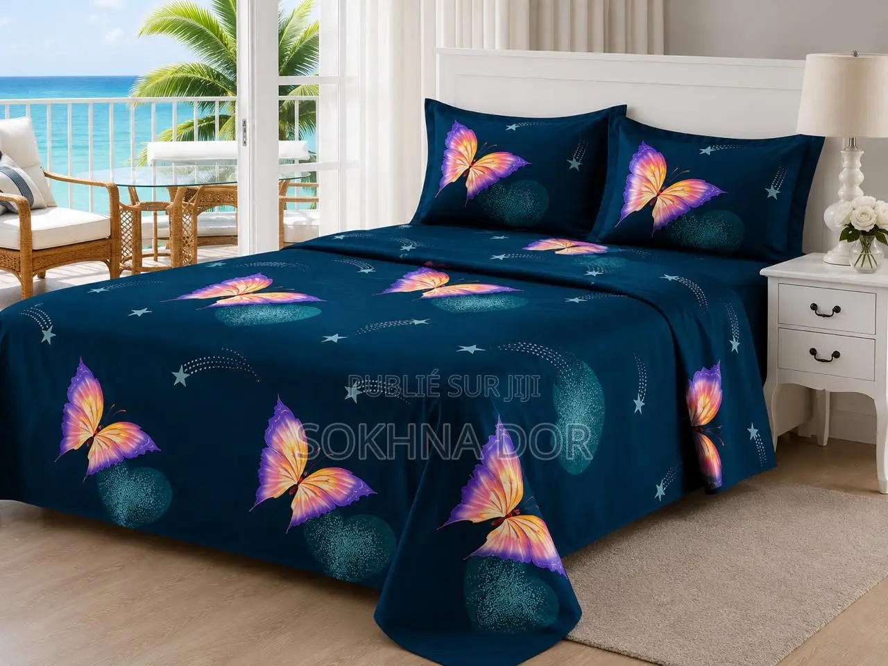 Drap Coton 3 Pièce