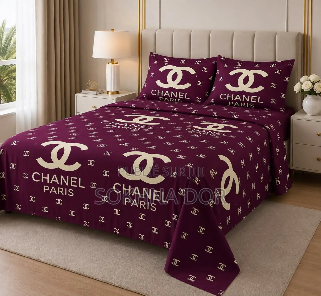 Drap Coton 3 Pièce