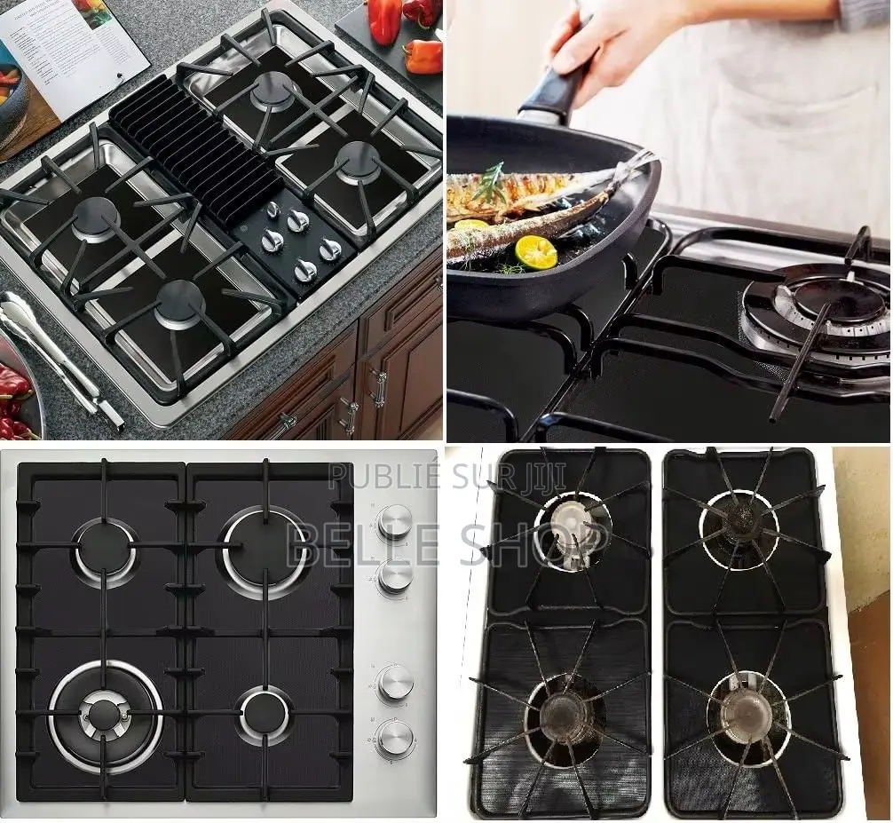Tapis Cuisinière À Gaz Antidérapant À Nettoyer