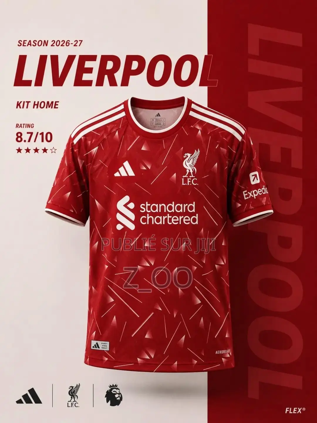 Maillot Liverpool