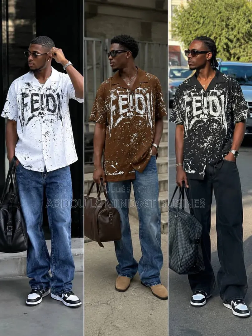 Ensemble Jean Chemise Feidi Disponible