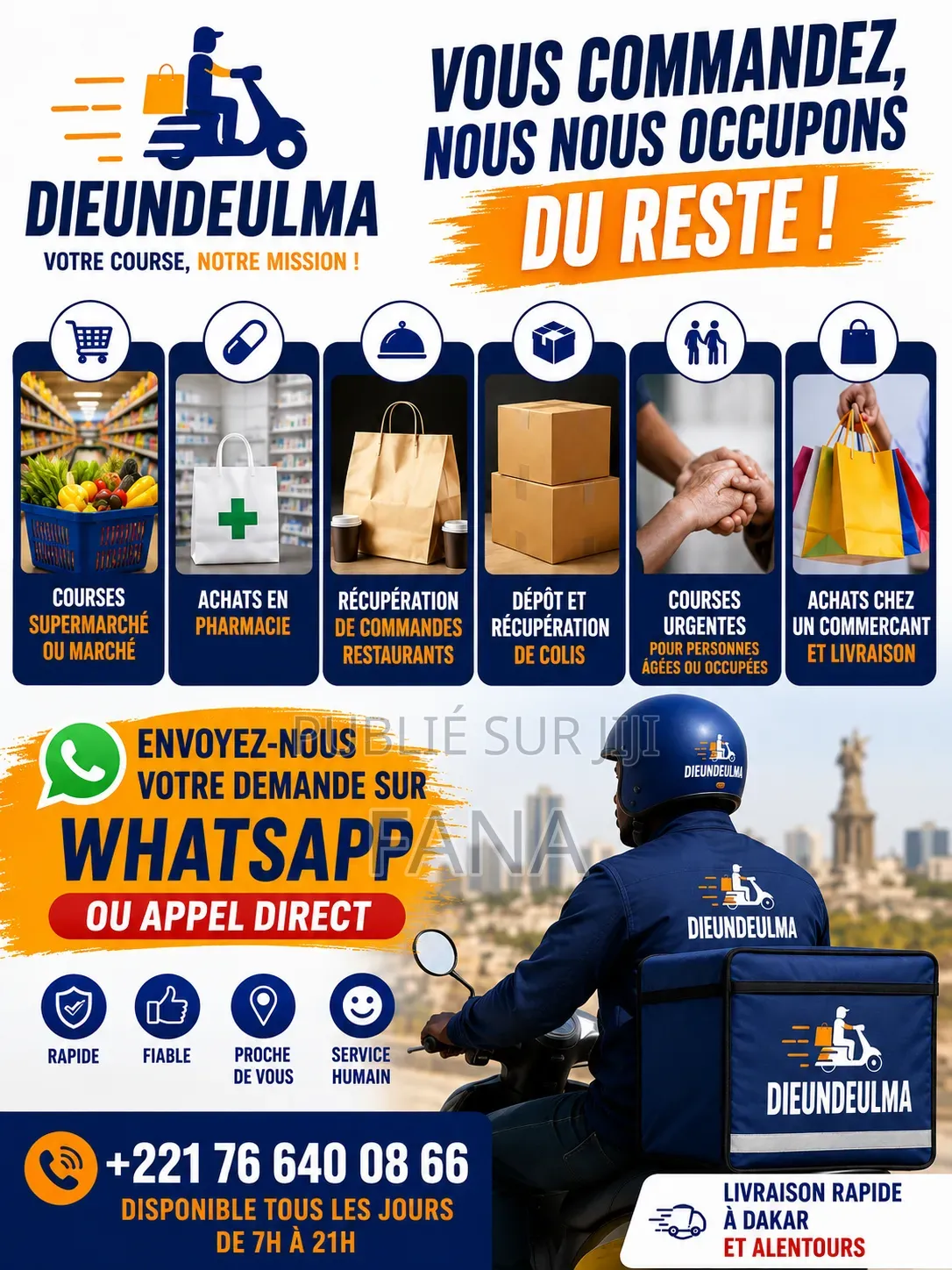Services De Livraison Et Courses