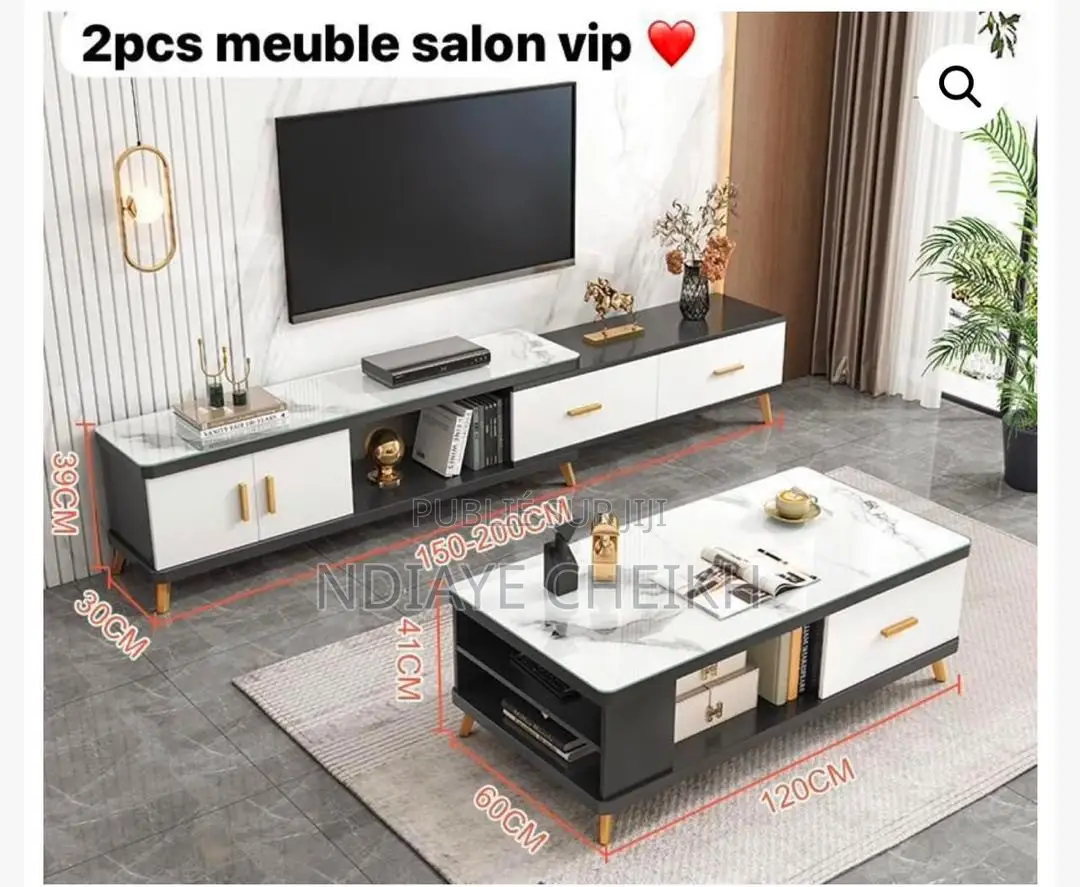 Mobile TV Et Table Basse