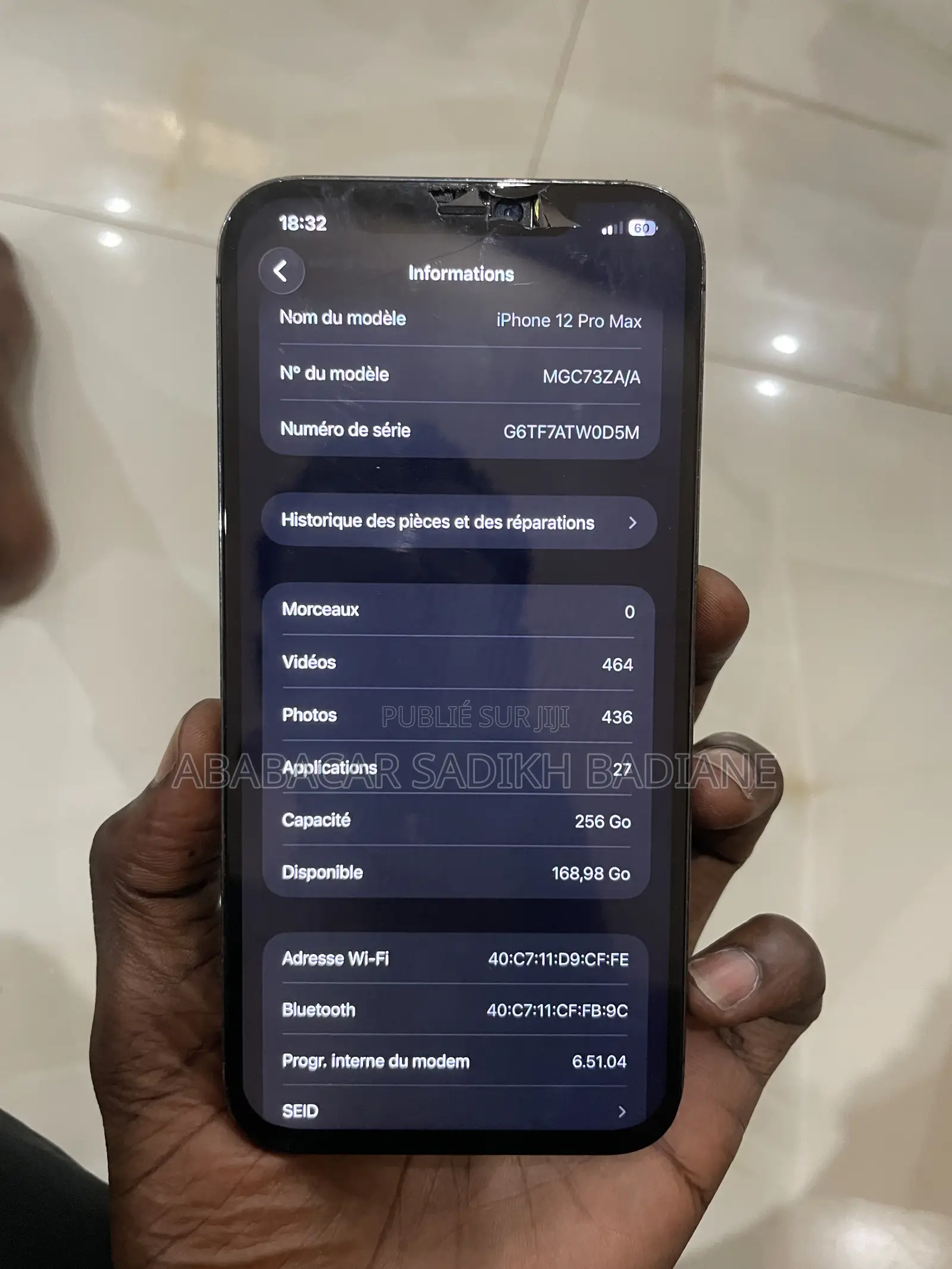 Apple iPhone 12 256 GB Bleu