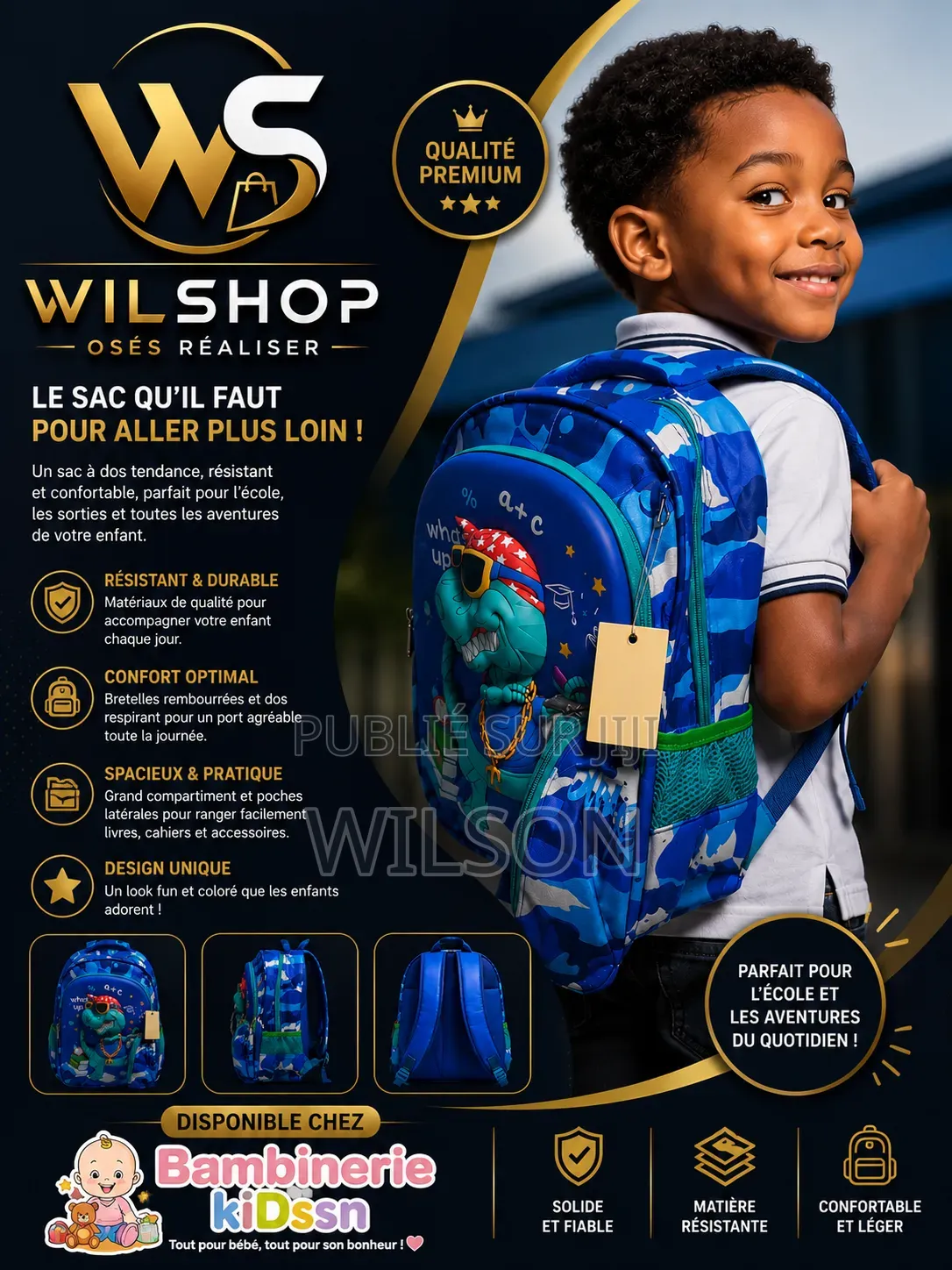 Sac À Dos Enfant – Style Praticité Au Quotidien ! 