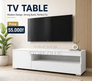 Table Tele — Votre Meuble TV 120x45 Libère Votre Salon Étroit