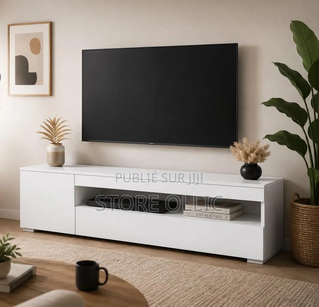 Table Tele — Votre Meuble TV 120x45 Libère Votre Salon Étroit