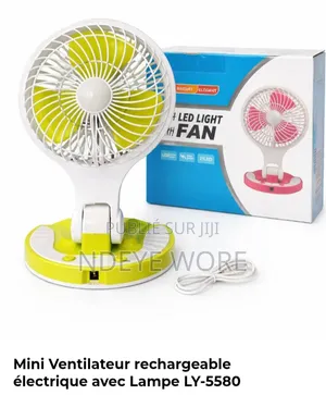 Mini Ventilateur Avec Lampe