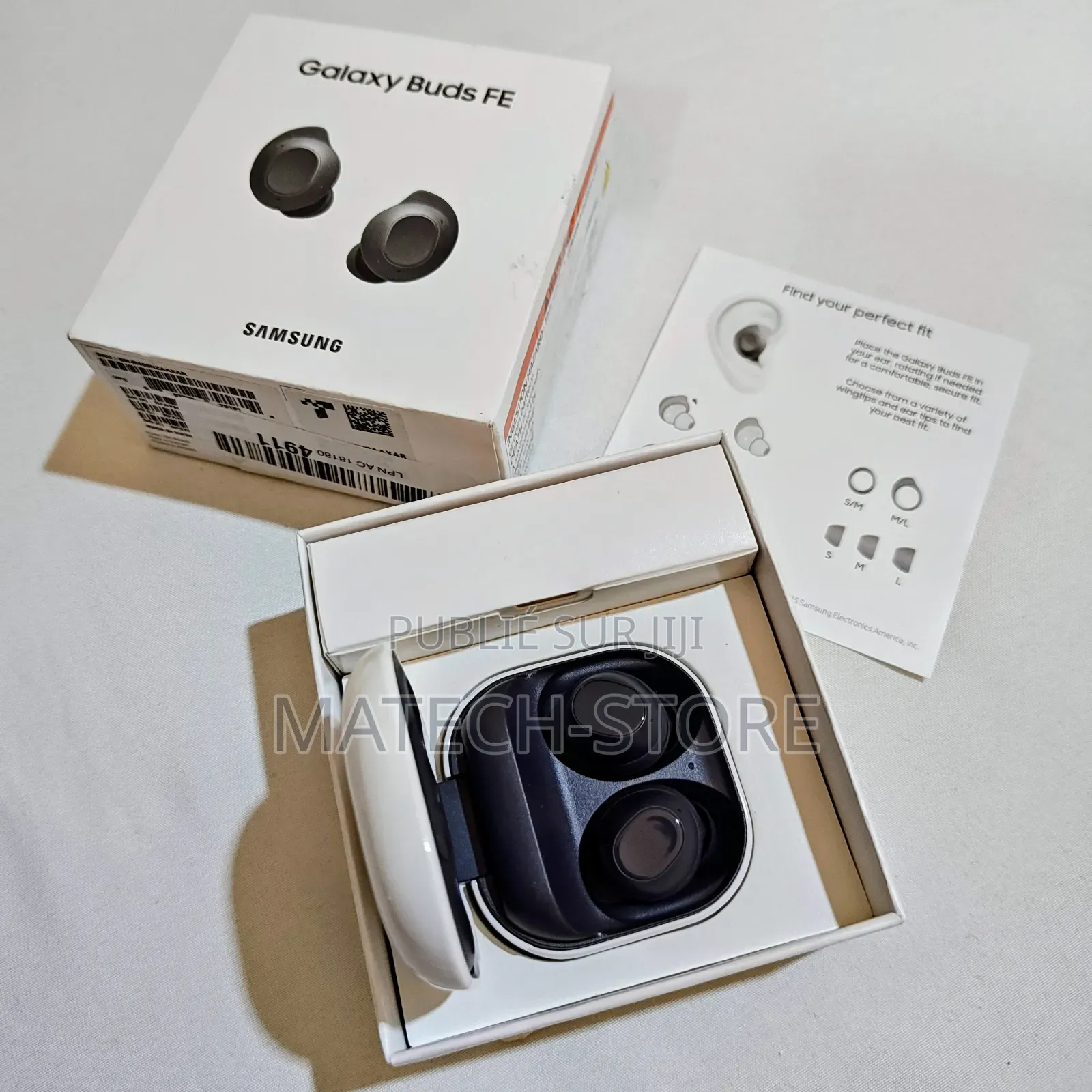  Samsung Galaxy Buds Fe | Anc Basses Puissantes | 30h Autonomie