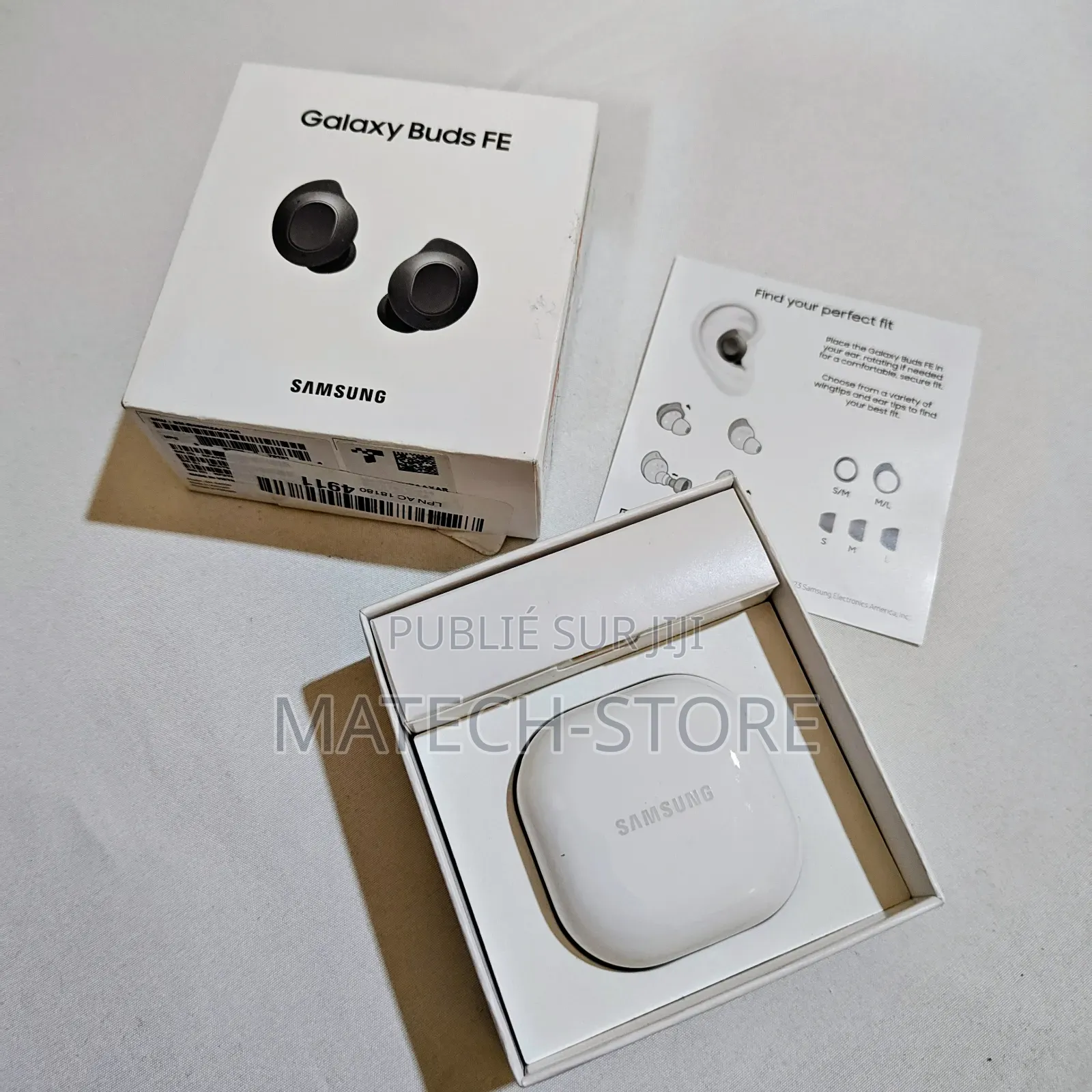  Samsung Galaxy Buds Fe | Anc Basses Puissantes | 30h Autonomie