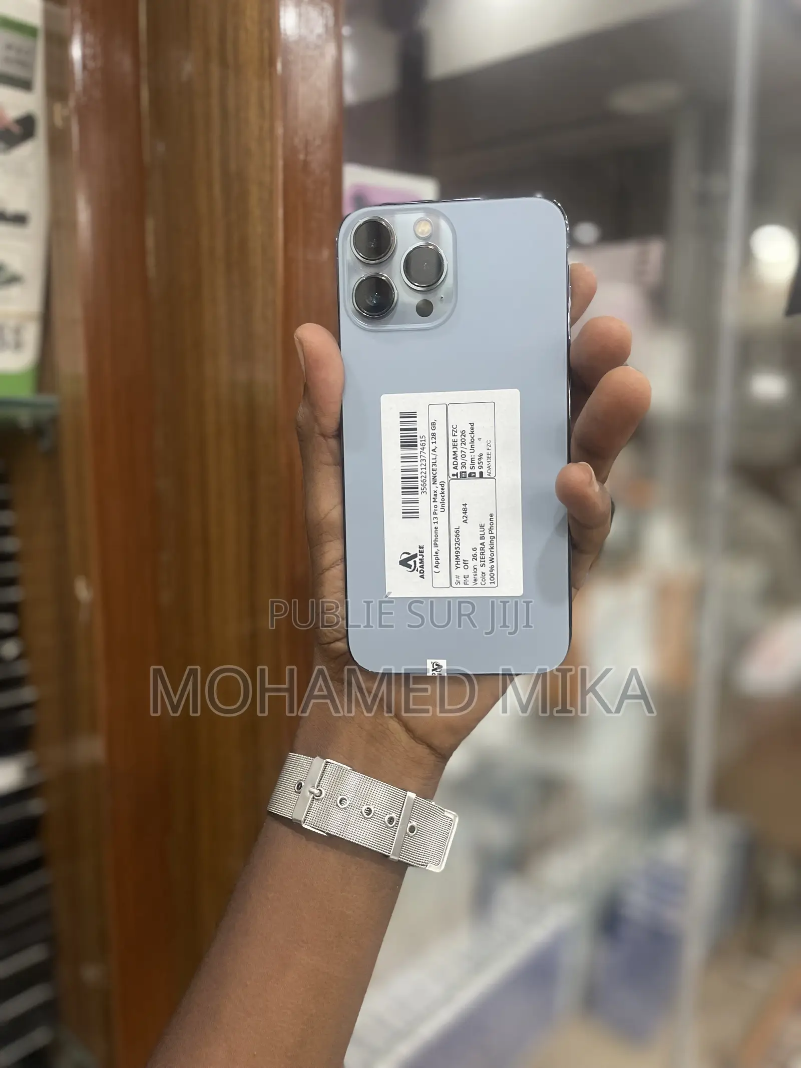 Nouveau Apple iPhone 13 Pro Max 128 GB Bleu