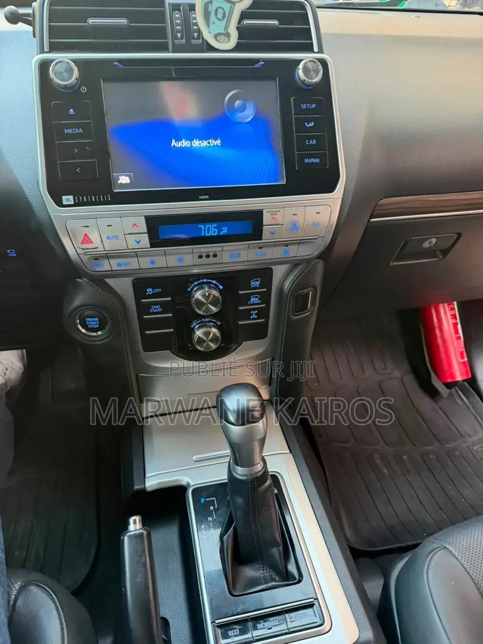 Toyota Land Cruiser Prado 2020 Noir