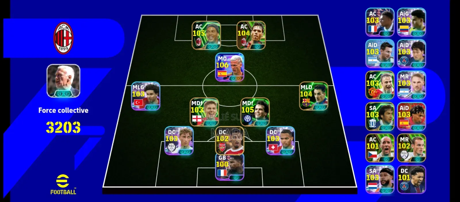 Compte Efootball