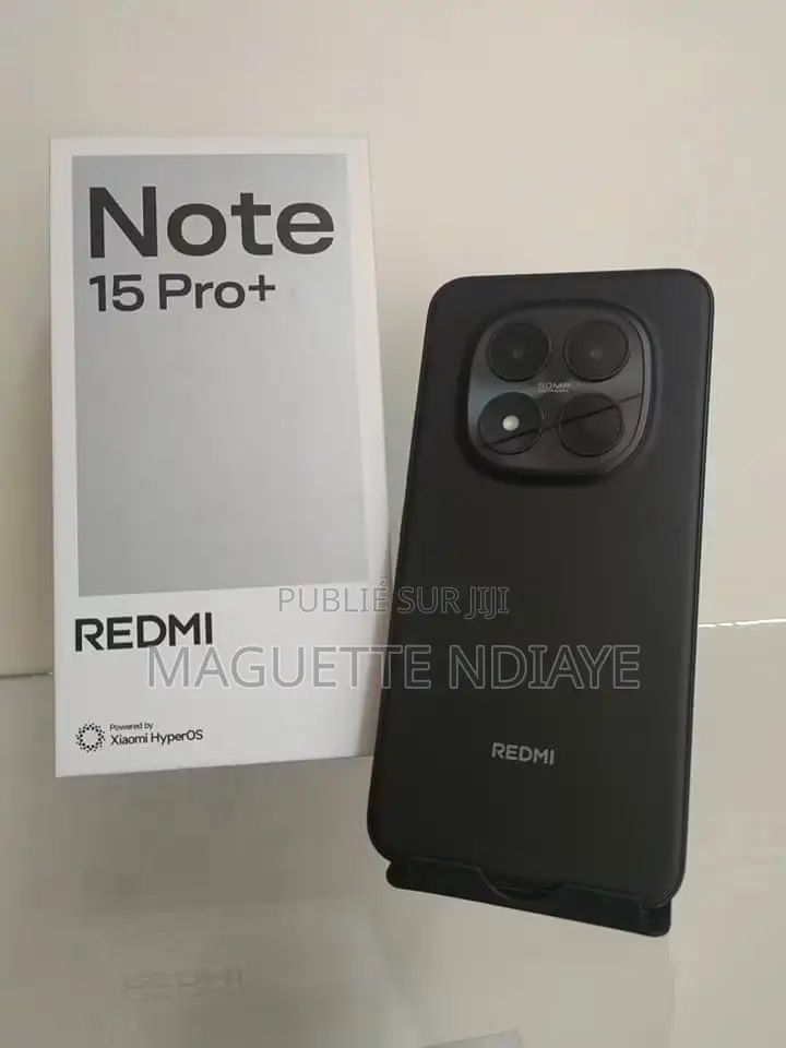 Nouveau Xiaomi Redmi Note 14 Pro+ 5G 512 GB Noir