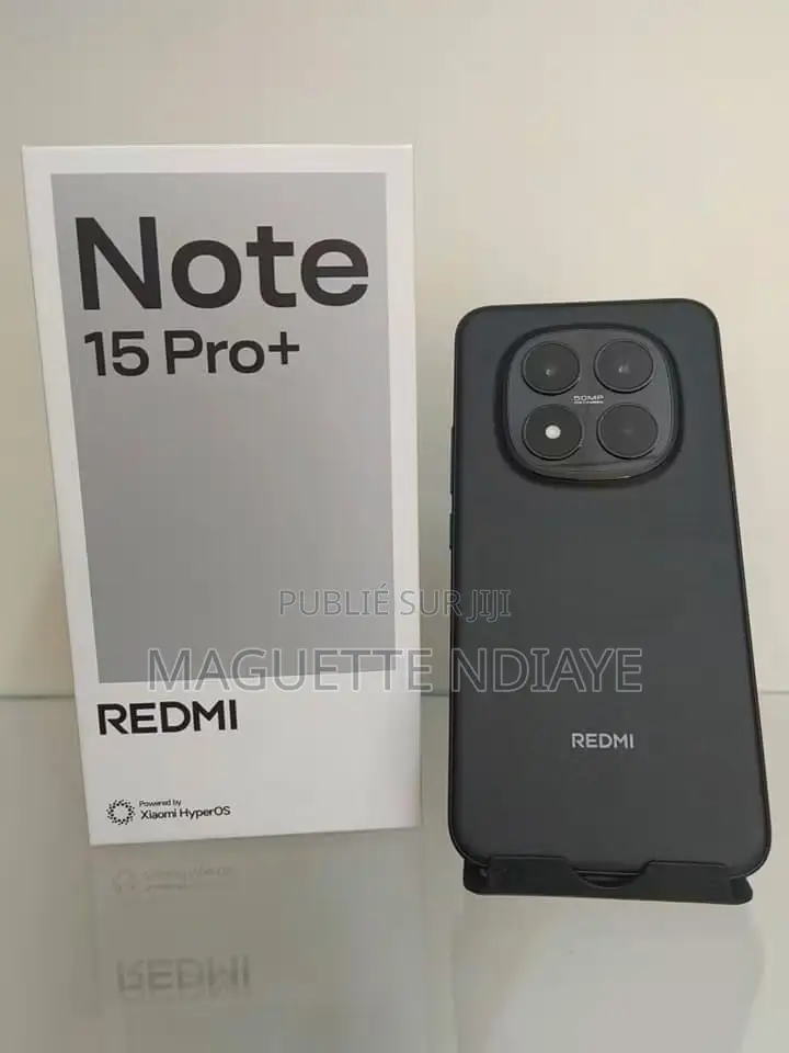 Nouveau Xiaomi Redmi Note 14 Pro+ 5G 512 GB Noir