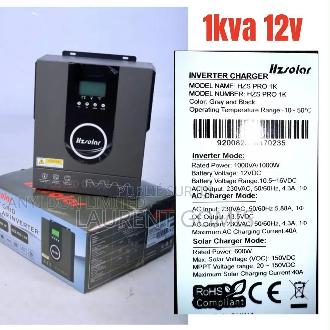 Onduleurs Hybride, Batterie Lithium