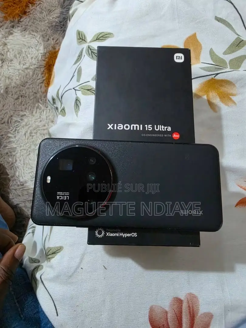 Nouveau Xiaomi 15 Ultra 512 GB Noir
