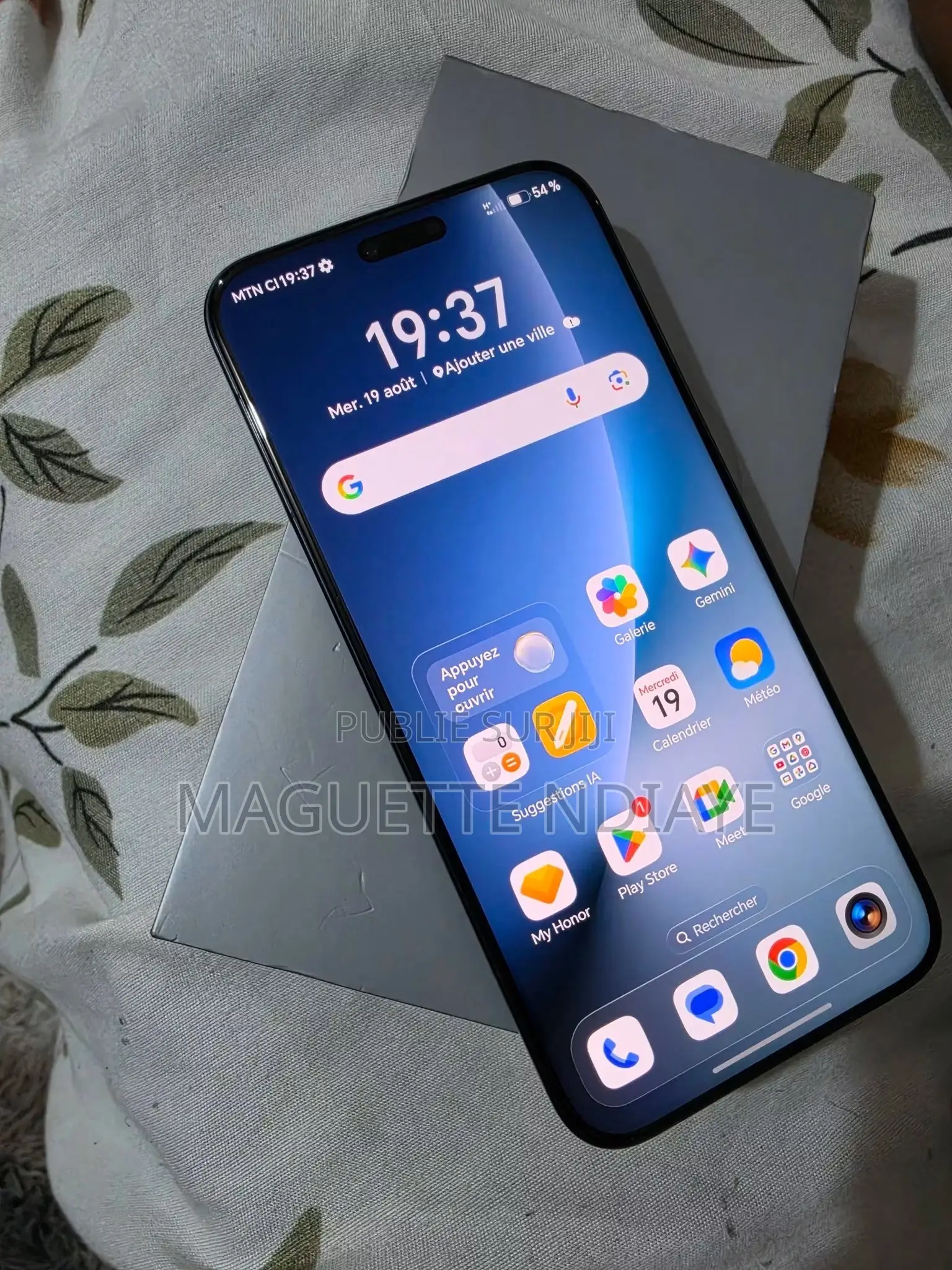 Nouveau Honor Magic8 Pro 1 TB Noir