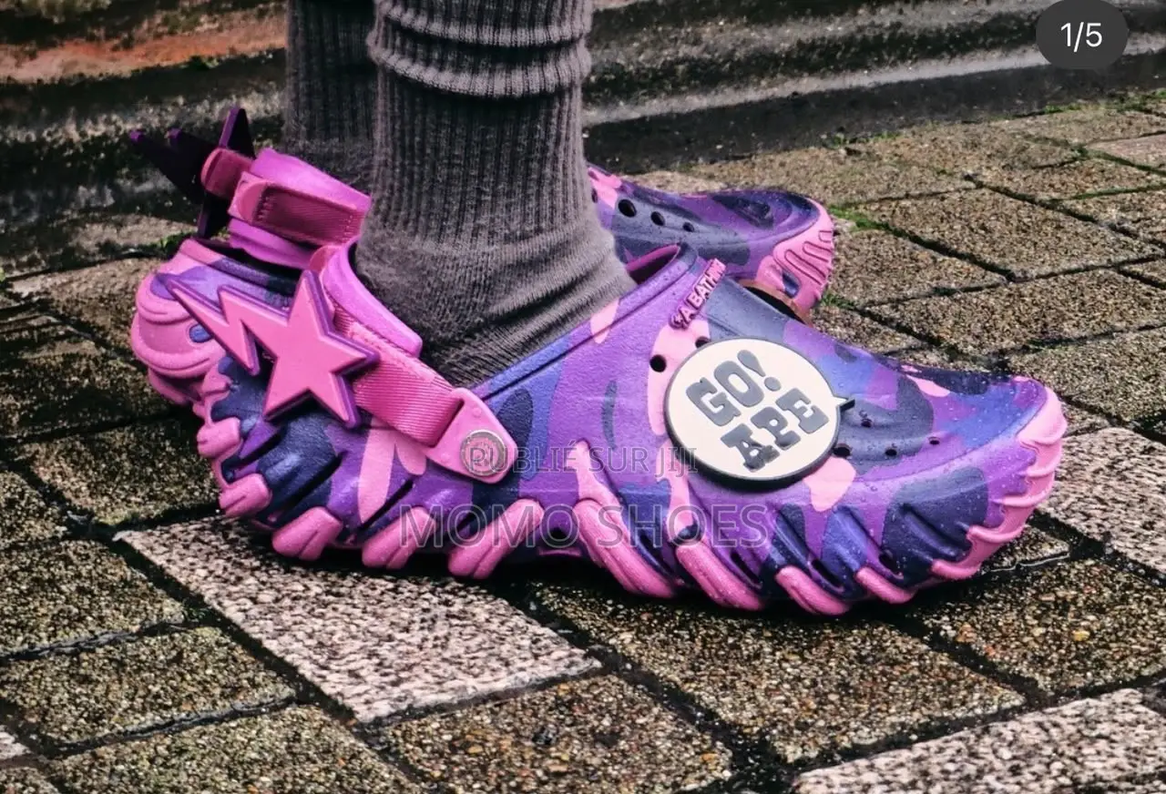 Crocs X BAPE Echo – Style Streetwear Premium