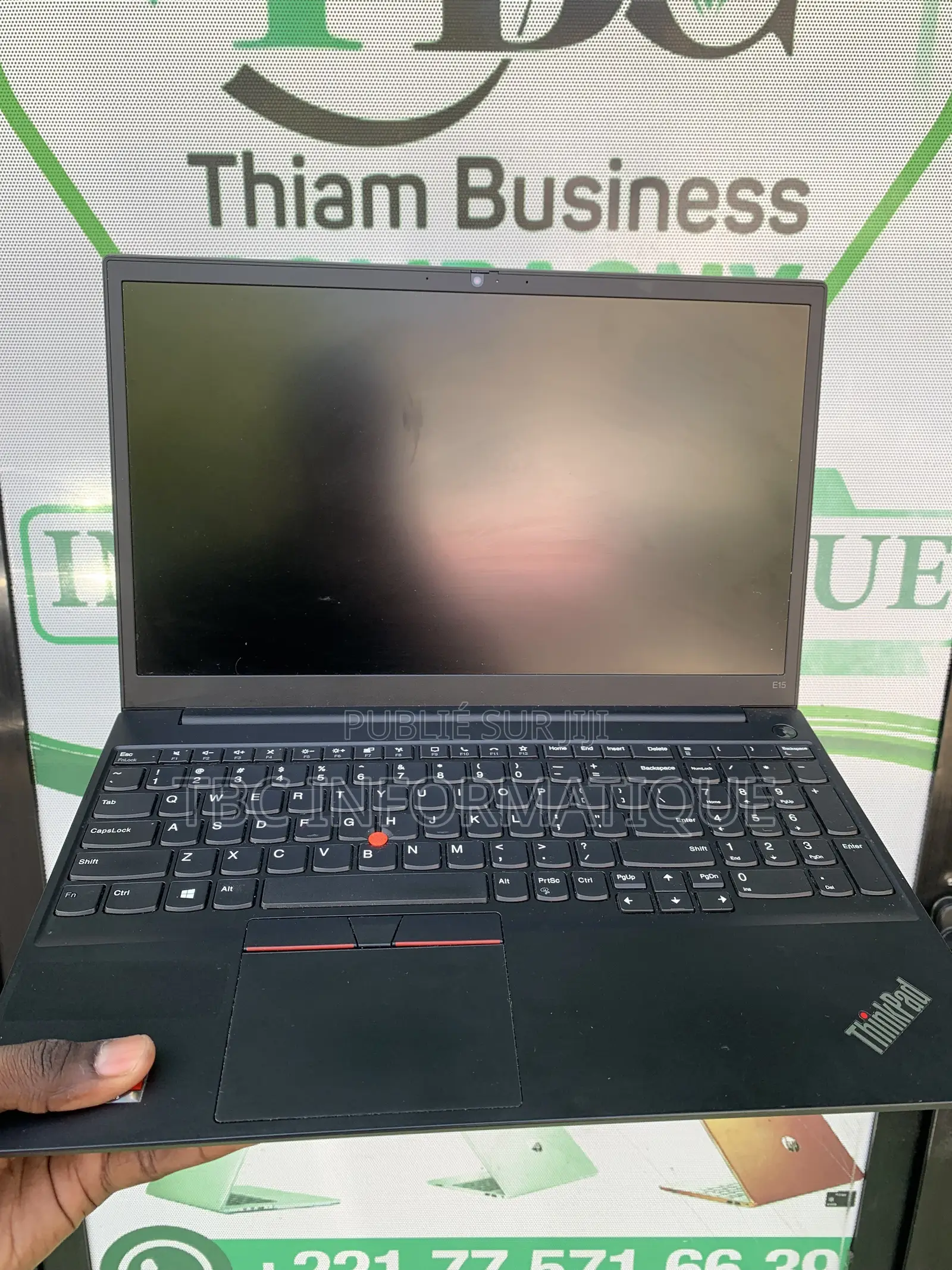 Nouveau Ordinateur portable Lenovo ThinkPad E15 16GB AMD Ryzen 7 SSD 1T