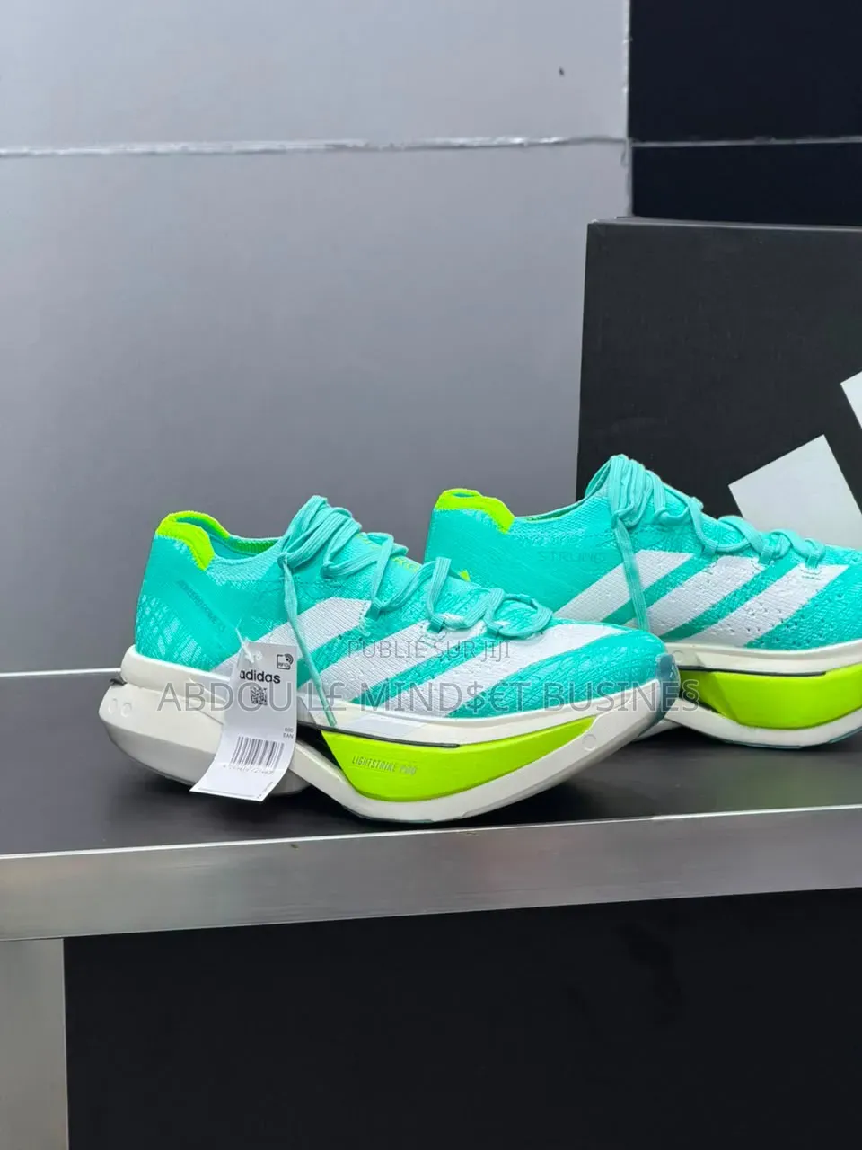 Adidas Adizero Prime X3 Vert-Menth Disponible
