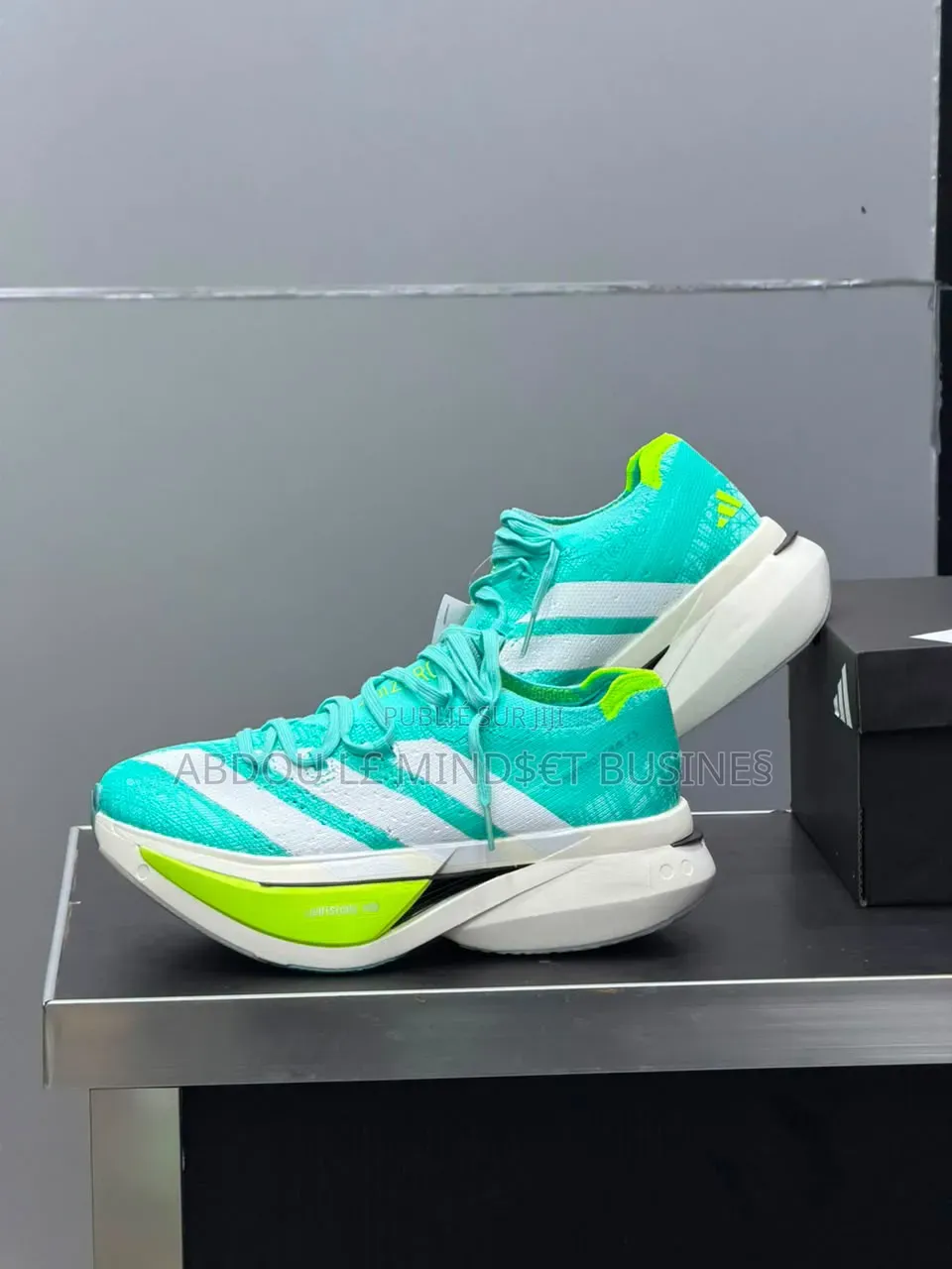 Adidas Adizero Prime X3 Vert-Menth Disponible